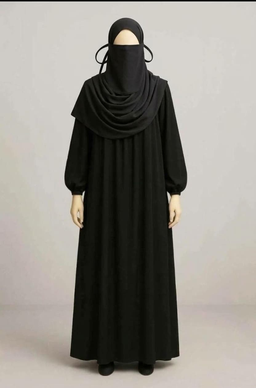Hijab Niqab with Burqa